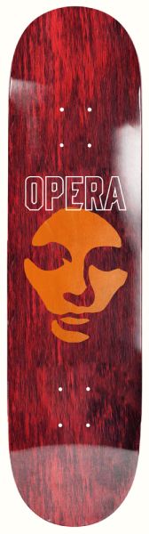 Opera Skateboard Deck Die Cut Mask 8,50