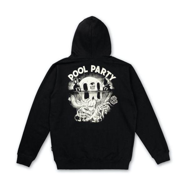 The Dudes Pool Party Hoody - black