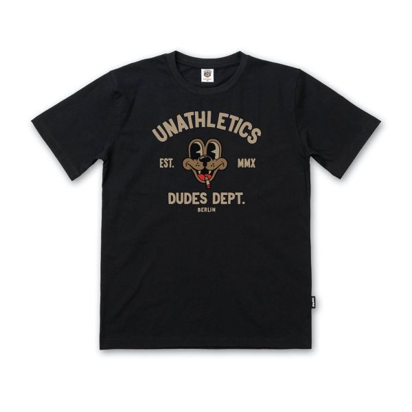 The Dudes Unathletics Dept. T-Shirt - black