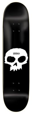 Zero Skateboard Deck Team Single Skull 8,50 R7 8.50