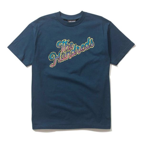 THE HUNDREDS T-Shirt LOOSE SLANT harbor blue