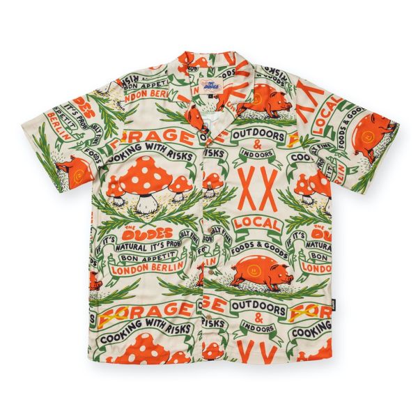 The Dudes Cooking With Risks Hawaiian Shirt - multicolor