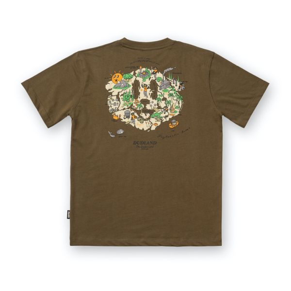 The Dudes Dudland T-Shirt - british khaki