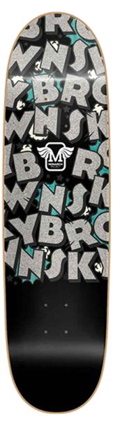 Monarch Skateboard Deck Brown Rialto 8,50 R7