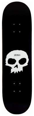 Zero Skateboard Deck Team Single Skull 8,375 R7