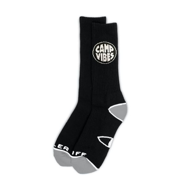 Poler Camp Vibes Basic Socken - black